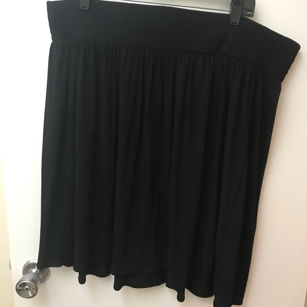 Lane Bryant Black Skirt